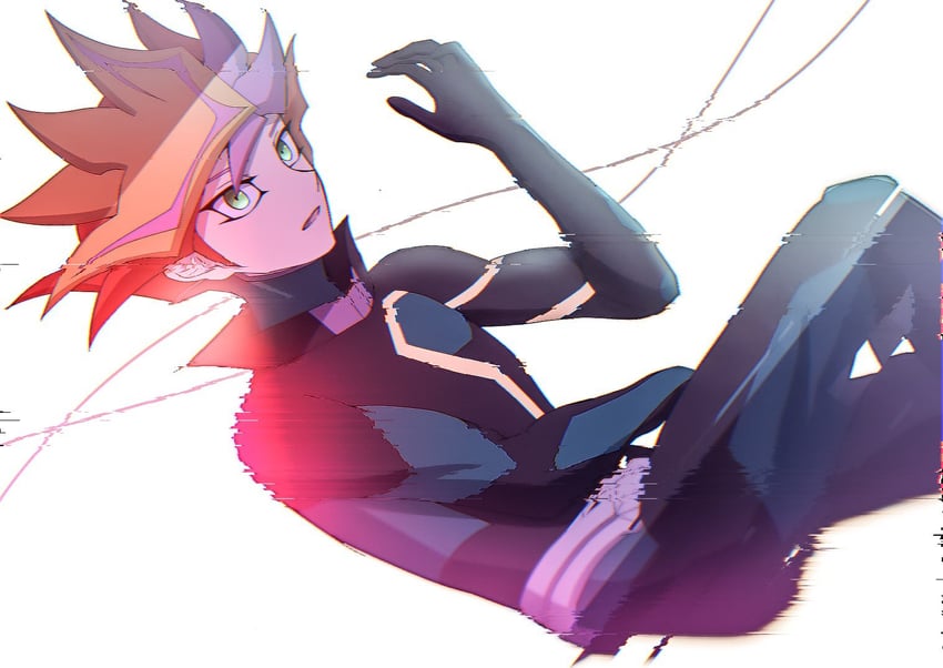fujiki yusaku and playmaker (yu-gi-oh! and 1 more) drawn by atltax_00