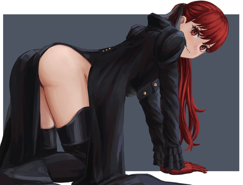 yoshizawa kasumi and violet (persona and 2 more) drawn by nemo_ringo