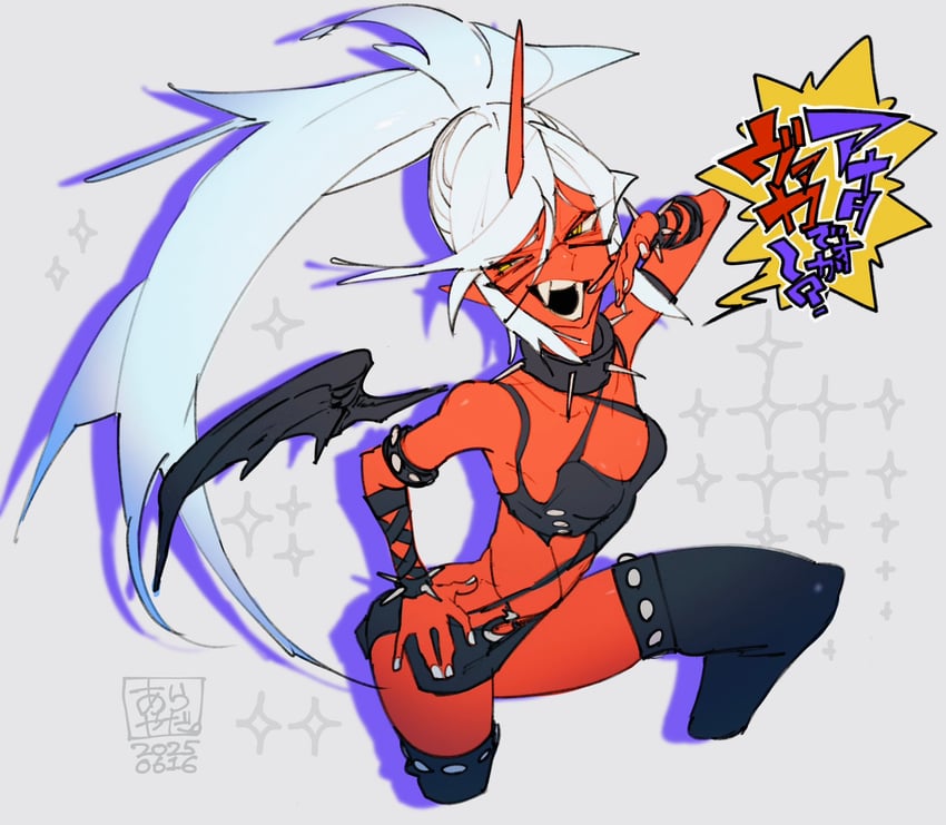 kneesocks (panty & stocking with garterbelt) drawn by arayadaxxx