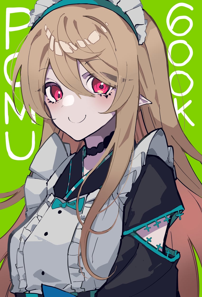 pomu rainpuff (nijisanji and 1 more) drawn by mentally_deficient
