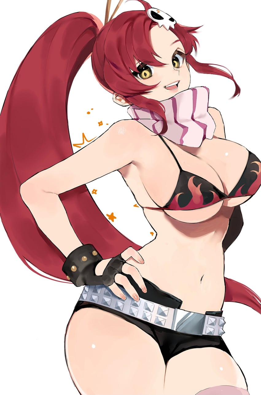 yoko littner (tengen toppa gurren lagann) drawn by tsunami_samemaru