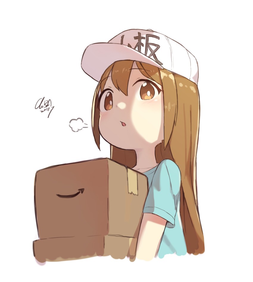 platelet (hataraku saibou and 1 more) drawn by cloba