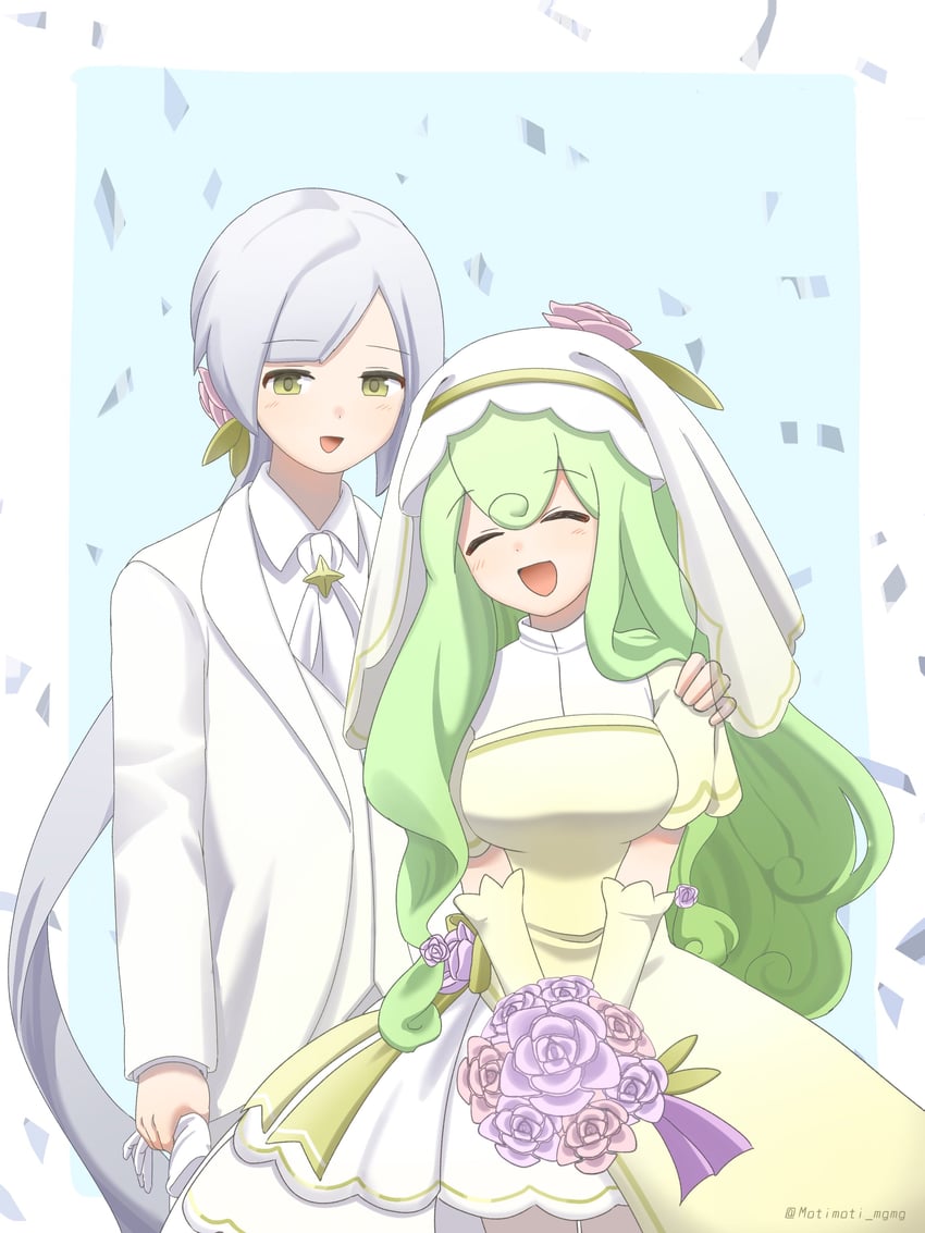 irene and rufus (puyopuyo and 1 more) drawn by motimoti_mgmg