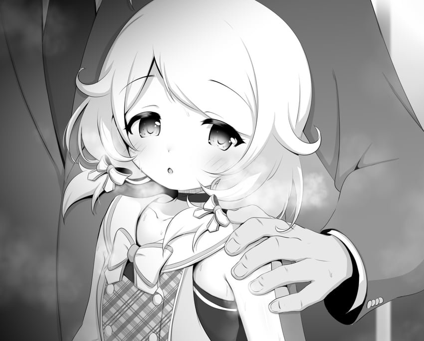 producer and yusa kozue (idolmaster and 1 more) drawn by hosizora_mikoto