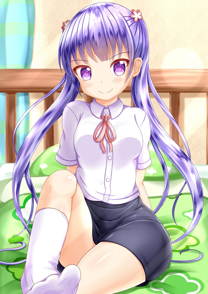 suzukaze aoba (new game!) drawn by xenon_(for_achieve)
