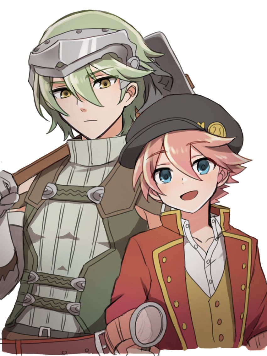 martin and cecil (rune factory and 1 more) drawn by apo_518