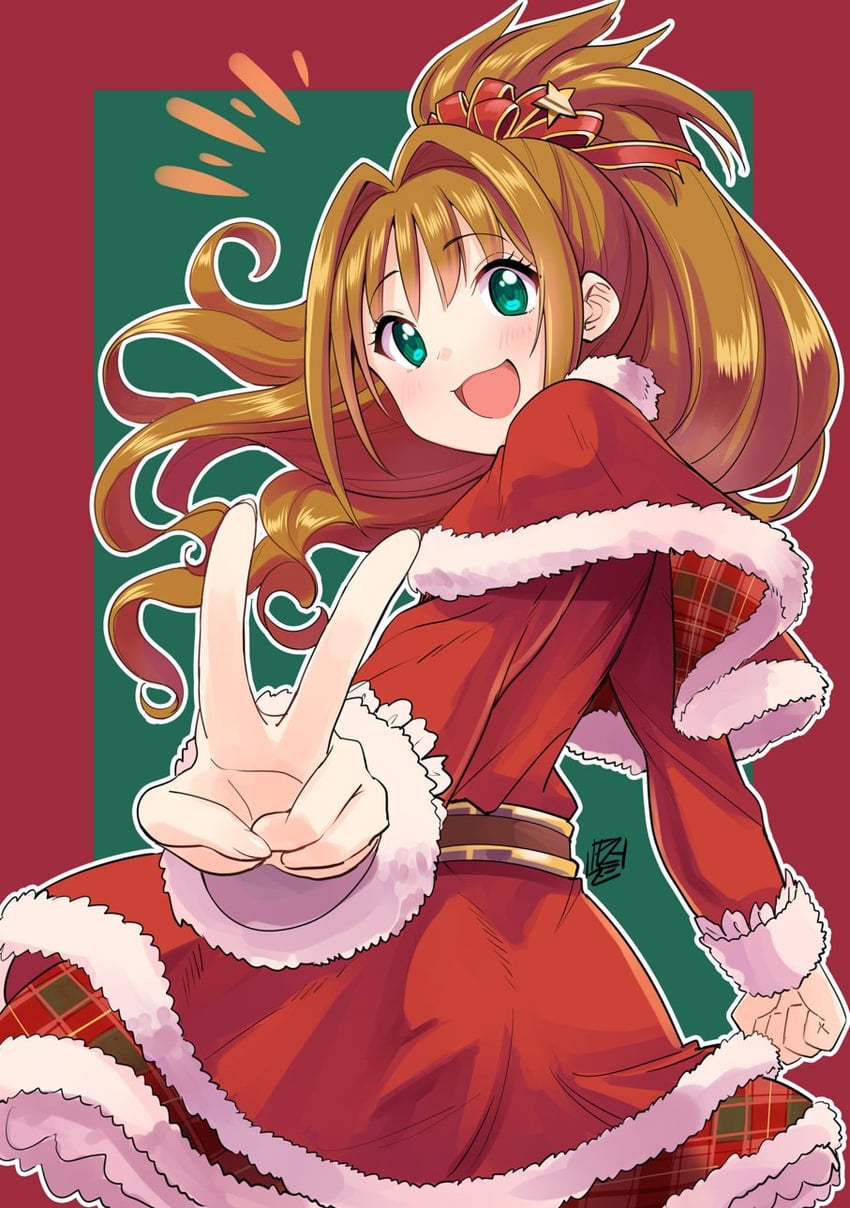 hino akane (idolmaster and 2 more) drawn by smirs