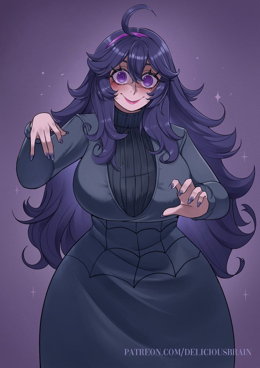 hex maniac (pokemon and 1 more) drawn by deliciousbrain