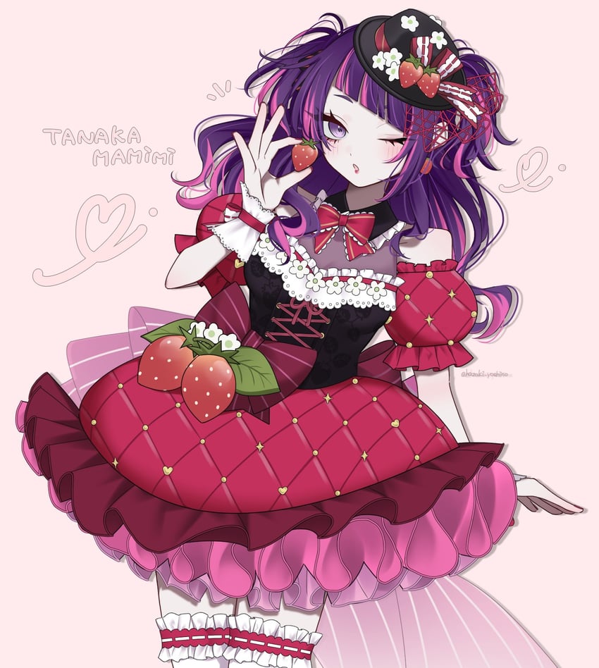 tanaka mamimi (idolmaster and 1 more) drawn by hazaki_yoshino