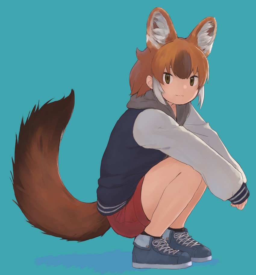 dhole (kemono friends and 1 more) drawn by rumenia_(ao2is)