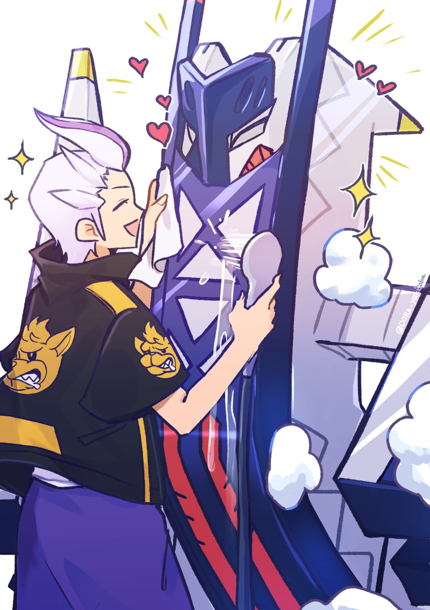 drayton, maschiff, and archaludon (pokemon and 1 more) drawn by dora_yakisoba