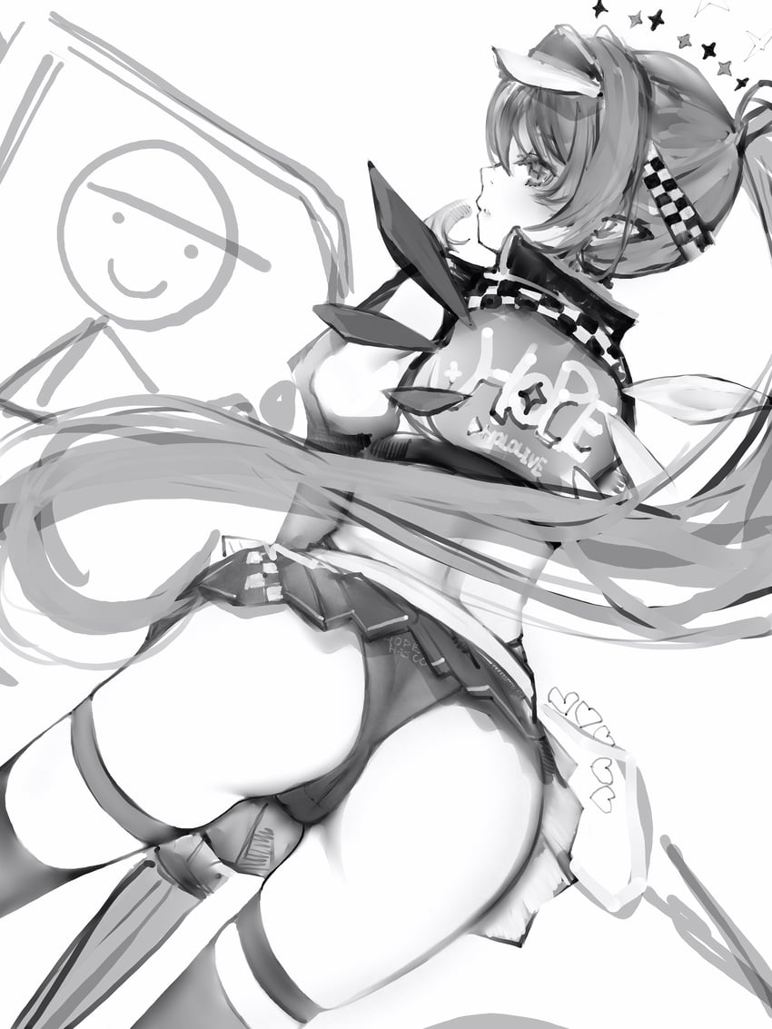 irys and guyrys (hololive and 1 more) drawn by nanashi_(nlo)