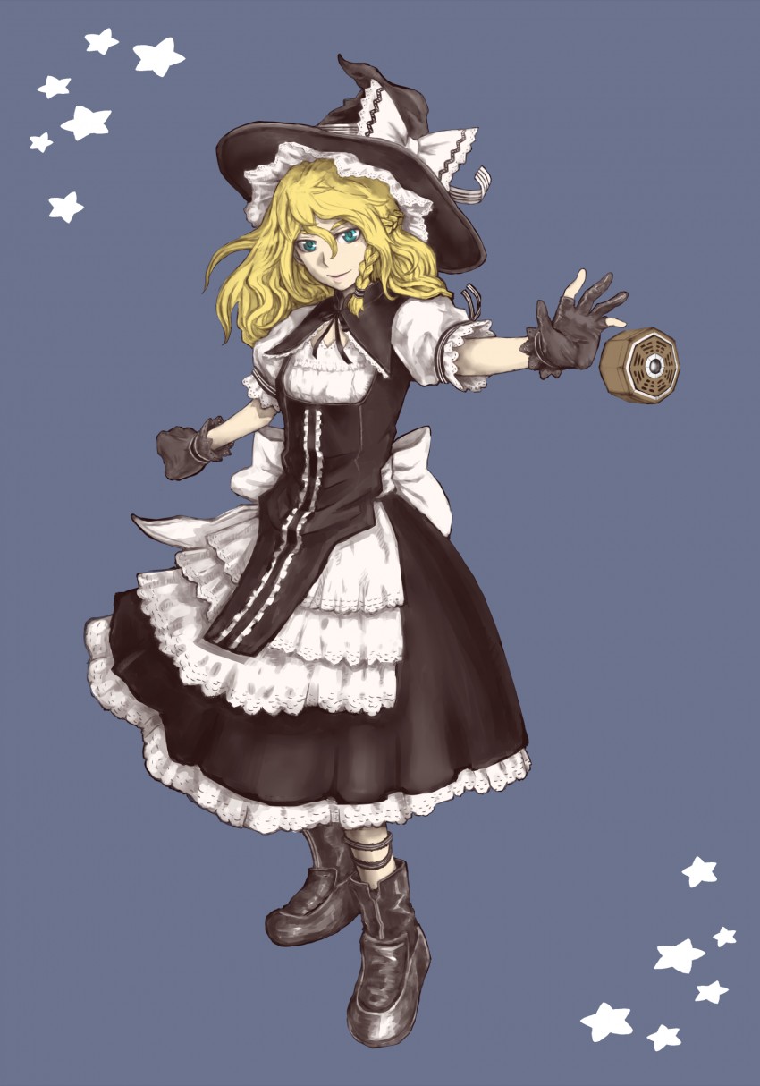 kirisame marisa (touhou and 1 more) drawn by ichimi_tougarashi