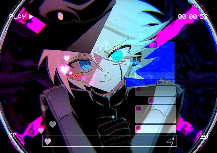k1-b0 (danganronpa and 1 more) drawn by lv_k1b0