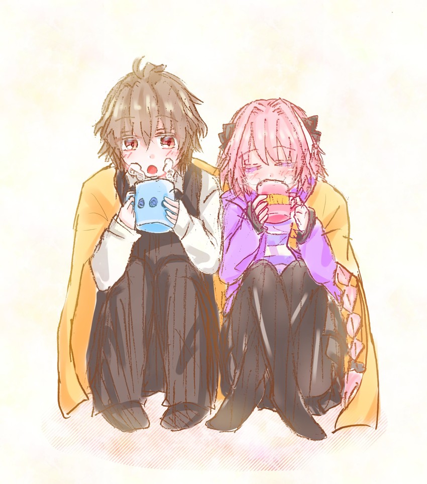 astolfo and sieg (fate and 1 more) drawn by h2o_(@h2osu5)