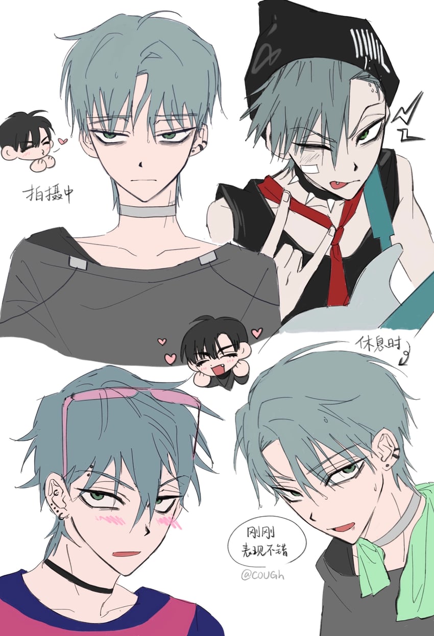 till and ivan (alien stage) drawn by c0ugh
