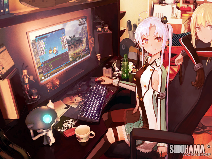 shimakaze, akagi, tenryuu, haruna, houshou, and 21 more (kantai collection and 1 more) drawn by kokosando