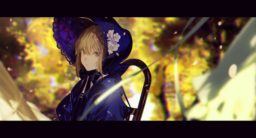 artoria pendragon and saber (fate and 2 more) drawn by bsq