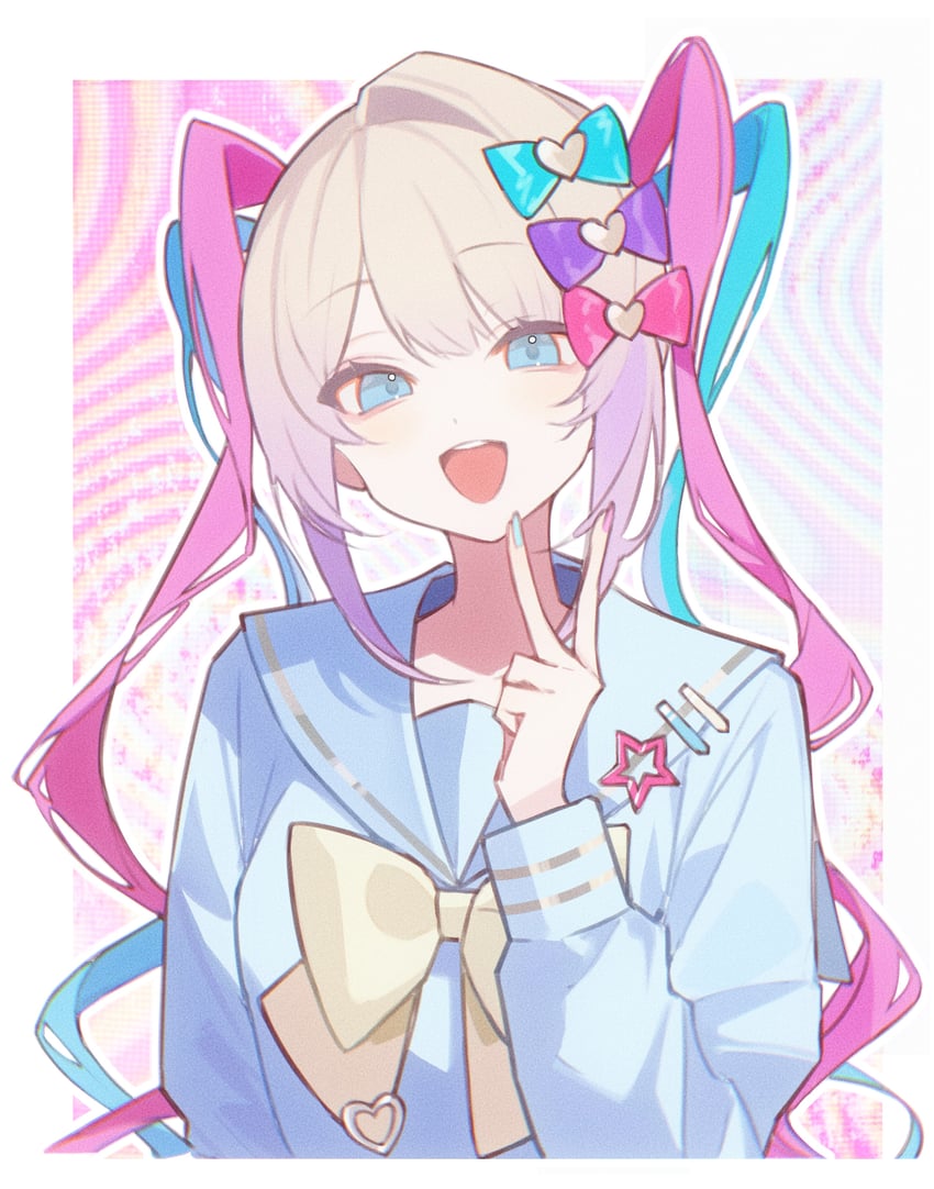 chouzetsusaikawa tenshi-chan (needy girl overdose) drawn by lanhua_bian_rong