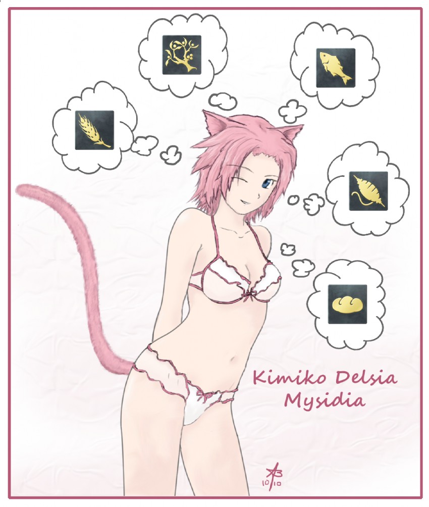 warrior of light and kimiko delsia (original and 2 more) drawn by mercurianangel