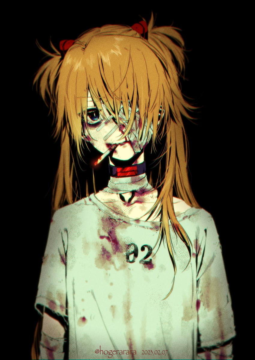 souryuu asuka langley (neon genesis evangelion and 2 more) drawn by hogerarara