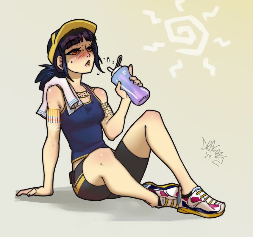 kate mikolajczyk (original and 1 more) drawn by dragonfu