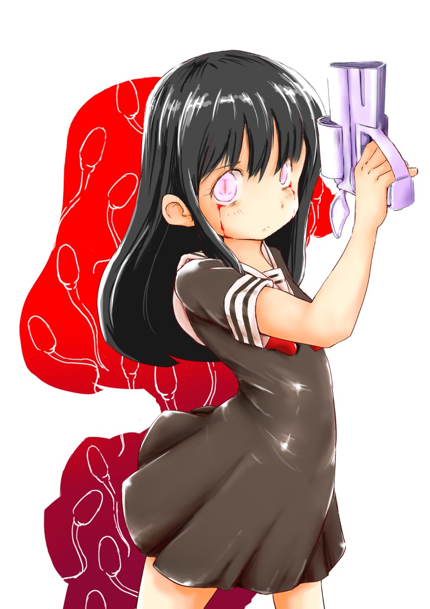 asagiri aya (mahou shoujo site) drawn by harusame_kakigoori