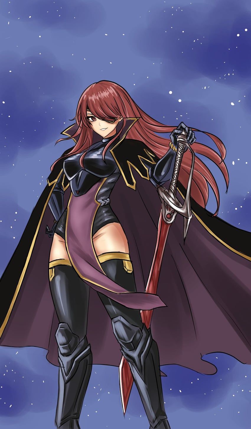 elsie crimson (eden's zero) drawn by luludraws134