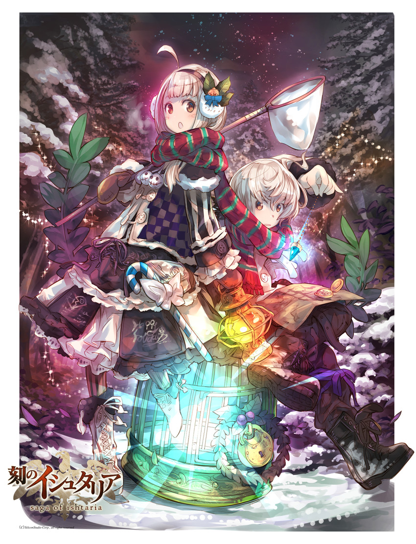 tyltyl and mytyl (age of ishtaria) drawn by haku_(sabosoda)