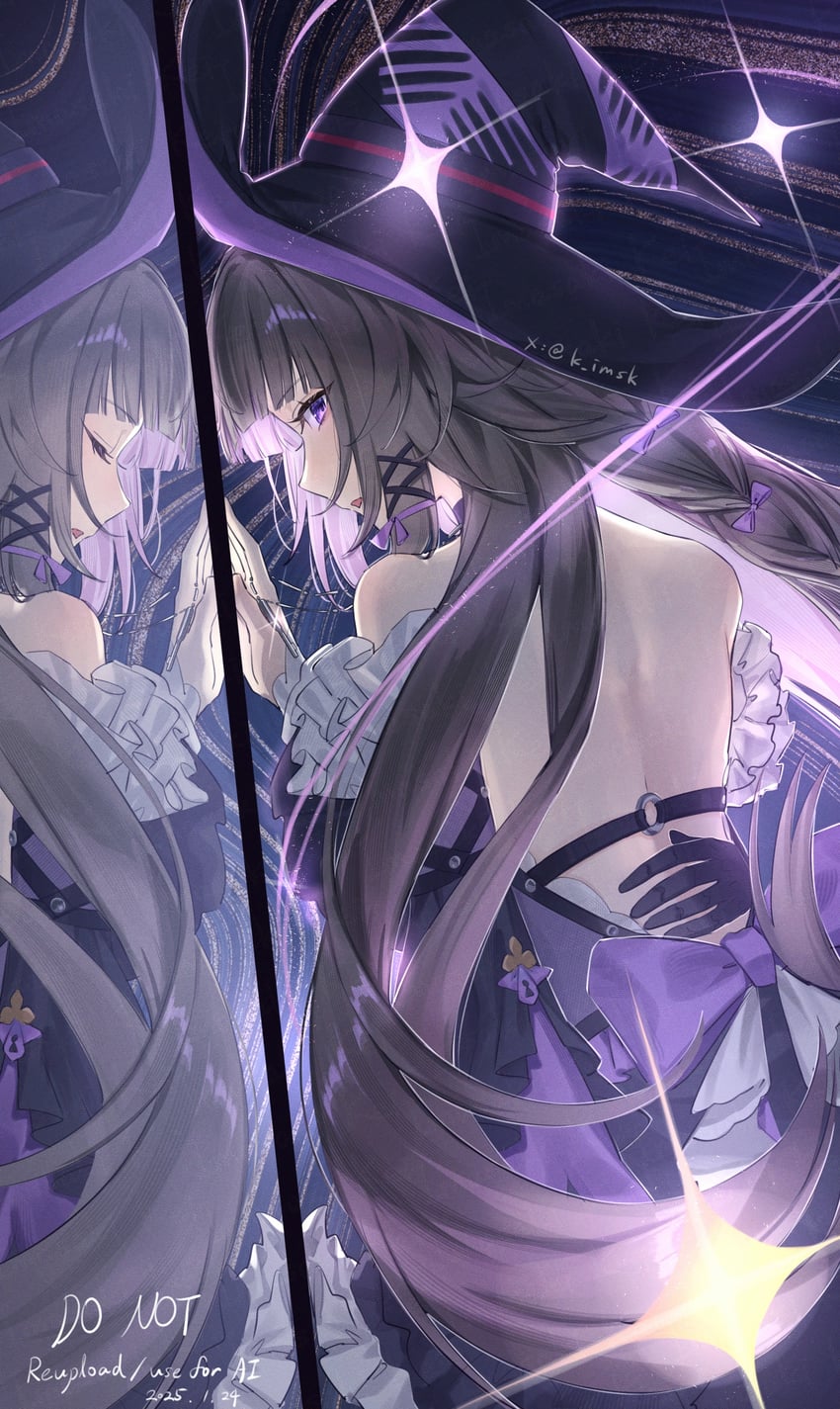 herta and the herta (honkai and 1 more) drawn by imasaki_kei