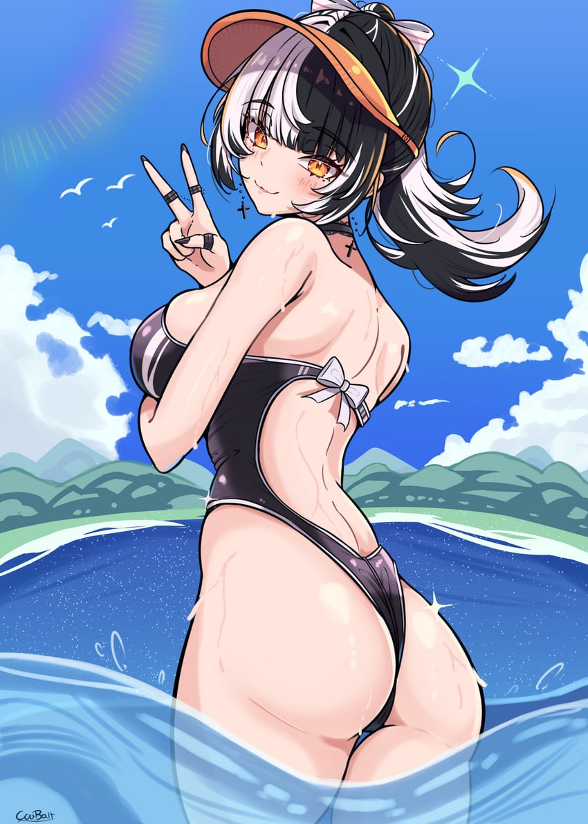 shiori novella (hololive and 1 more) drawn by coubalty