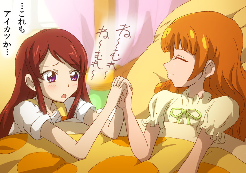 yotsuba alice, shibuki ran, and oohashi ayaka (precure and 2 more) drawn by futa-futa