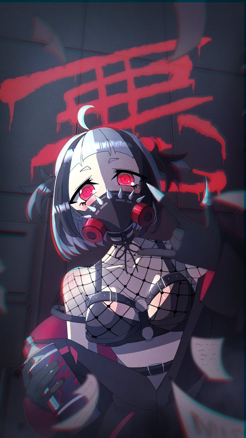 neon kuroyuri (wactor production) drawn by trebas