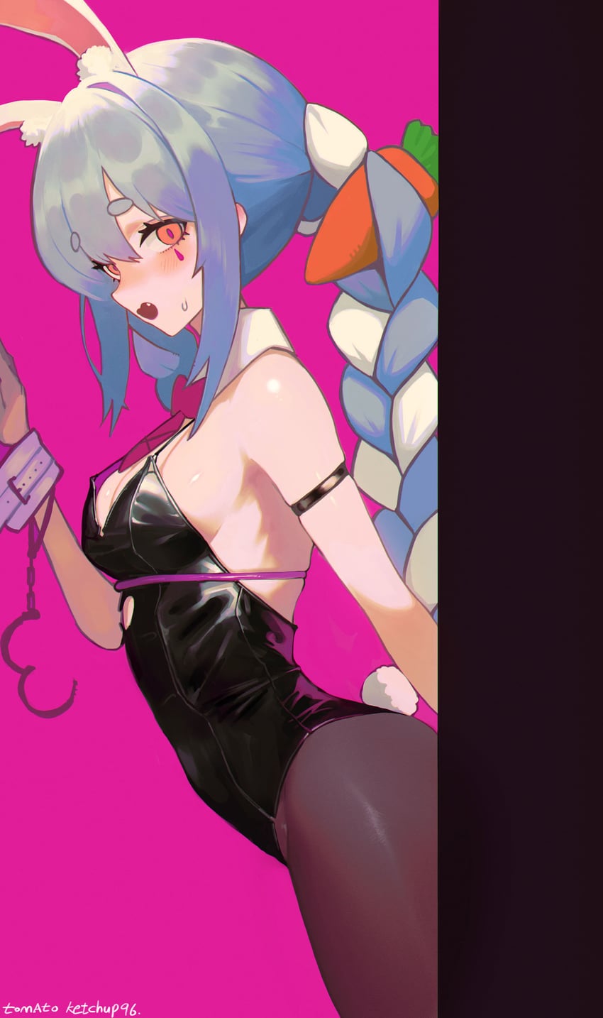 usada pekora (hololive and 1 more) drawn by tomatoketchup96