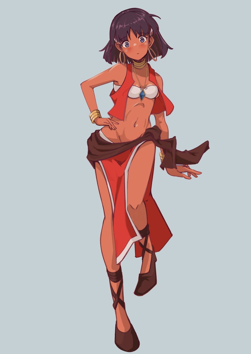 nadia la arwall (fushigi no umi no nadia) drawn by chakoru