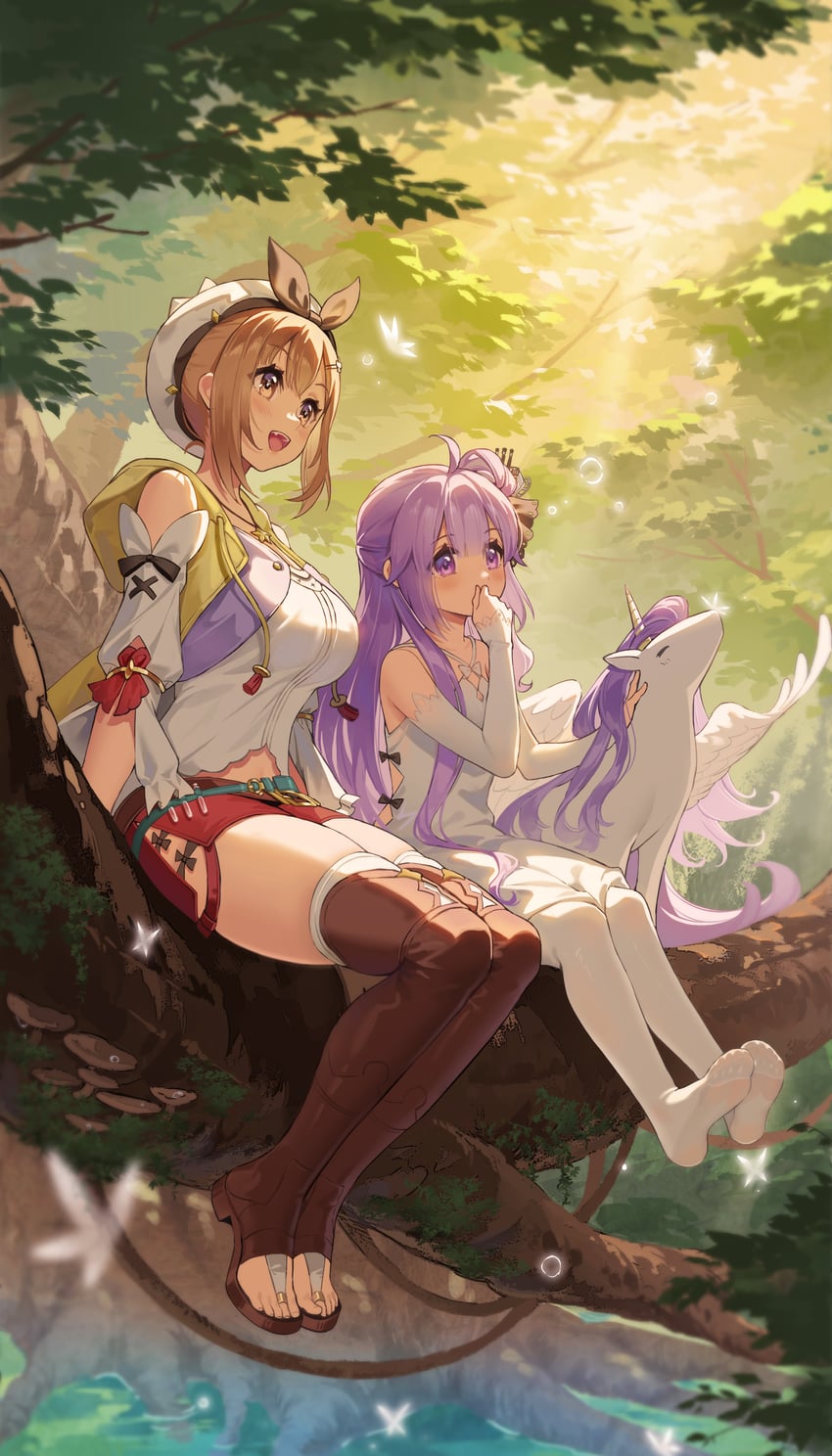 reisalin stout and unicorn (azur lane and 3 more) drawn by majiang