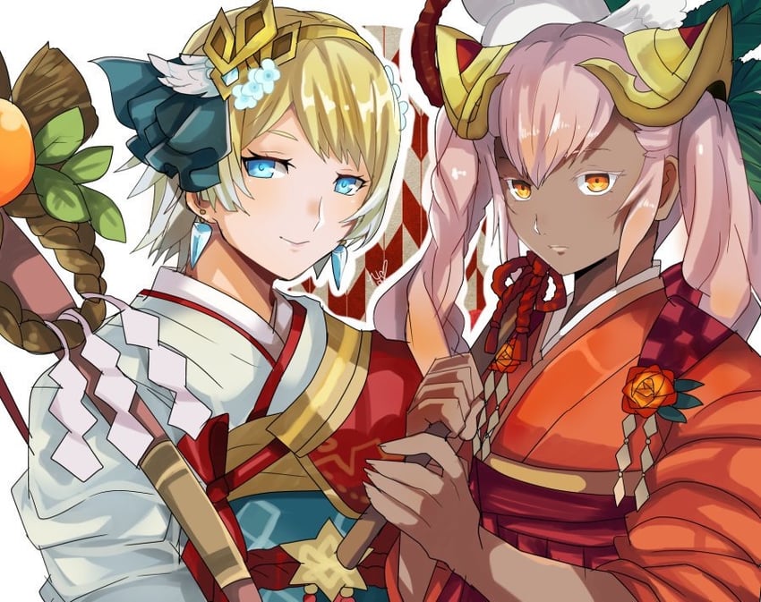fjorm and laevatein (fire emblem and 1 more) drawn by rem_(eyes_410)