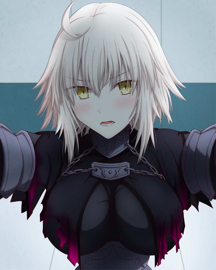 jeanne d'arc alter (fate and 1 more) drawn by hasebe_akira