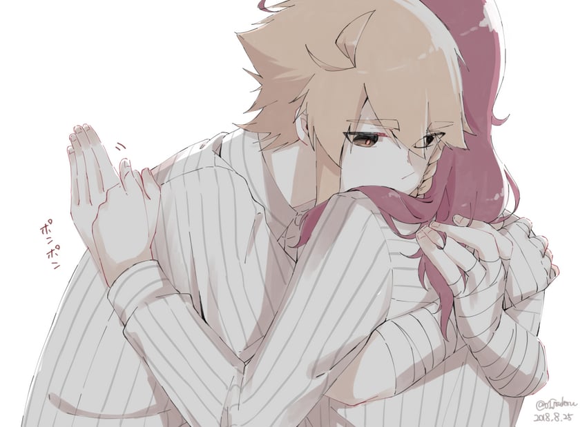 shidou maki and konohana suzuka (toji no miko) drawn by jouhou