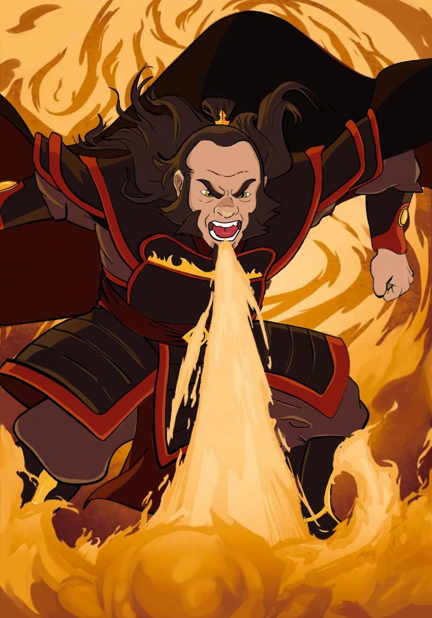 iroh (avatar legends and 1 more) drawn by pacha_rm