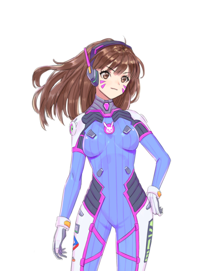 d.va (overwatch and 1 more) drawn by snana