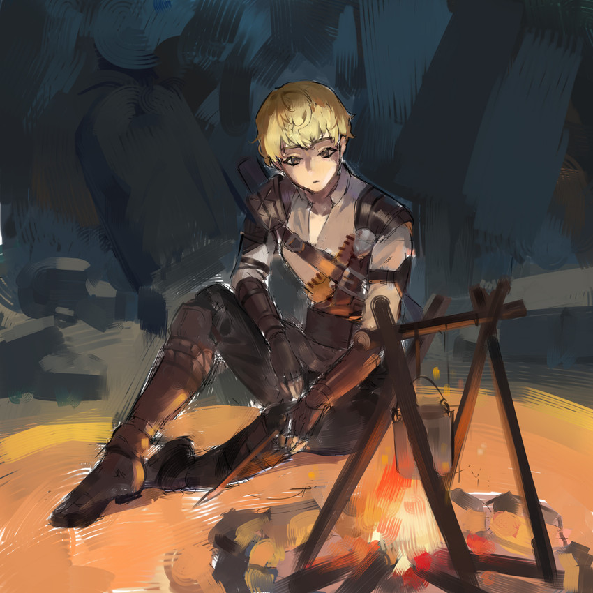 derrick berg (lord of the mysteries) drawn by shuirongrongrong