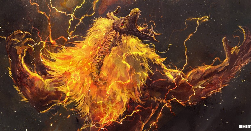 rajang (monster hunter and 1 more) drawn by shimhaq
