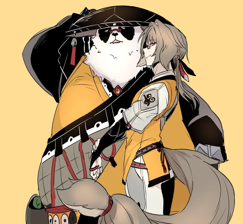 pan yinhu and ye shiyuan (zenless zone zero) drawn by saruzenzzz