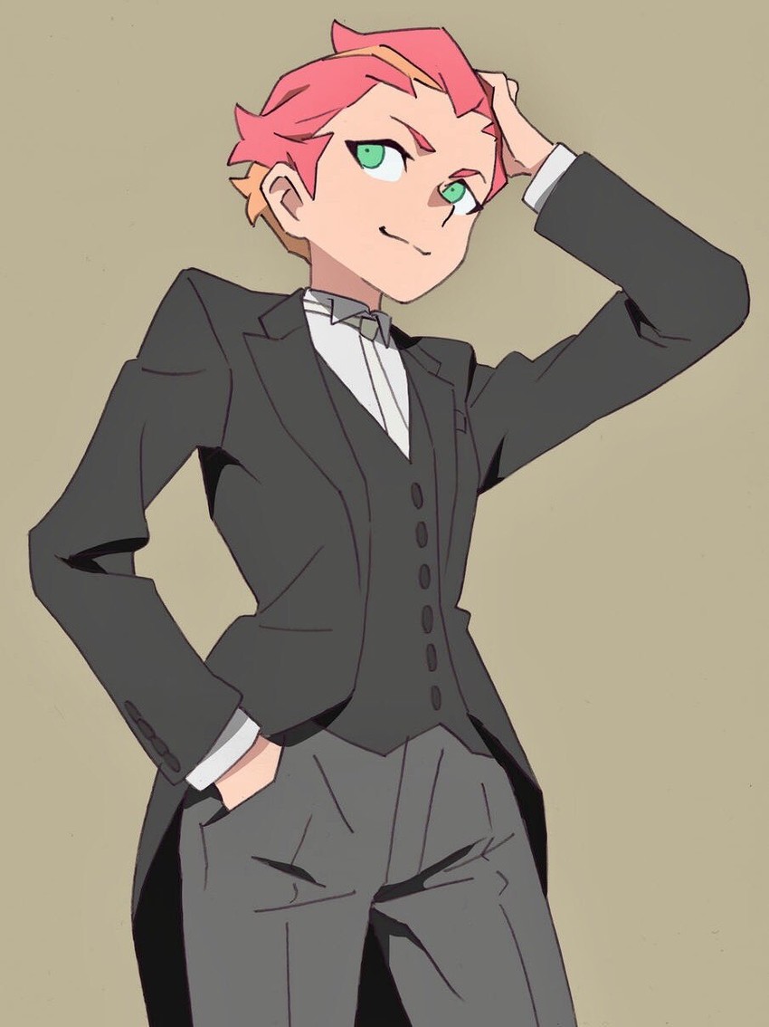amanda o'neill (little witch academia) drawn by arai_hiroki
