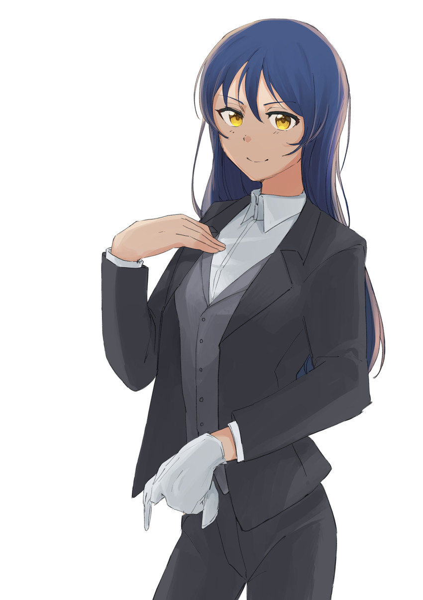 sonoda umi (love live! and 1 more) drawn by kusumura