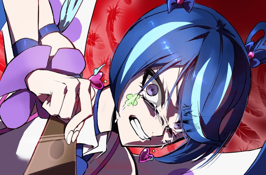 zaizen aoi and blue angel (yu-gi-oh! and 1 more) drawn by samubbitti