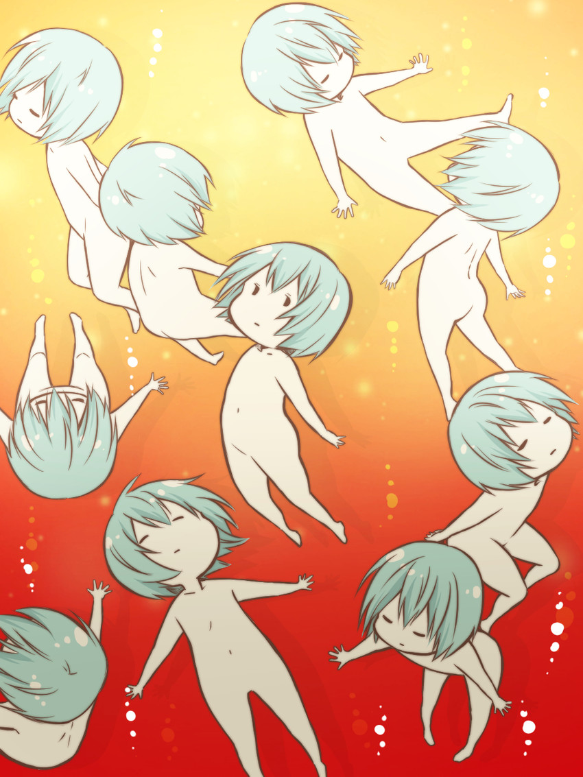 ayanami rei (neon genesis evangelion) drawn by orihara_sachiko