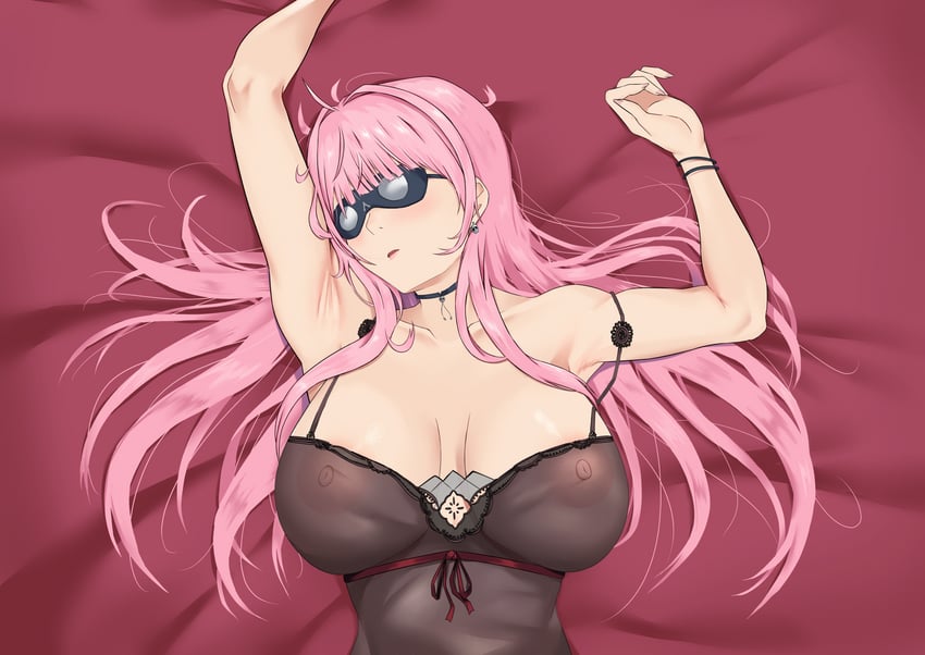 mori calliope (hololive and 1 more) drawn by rika_(akarika057)