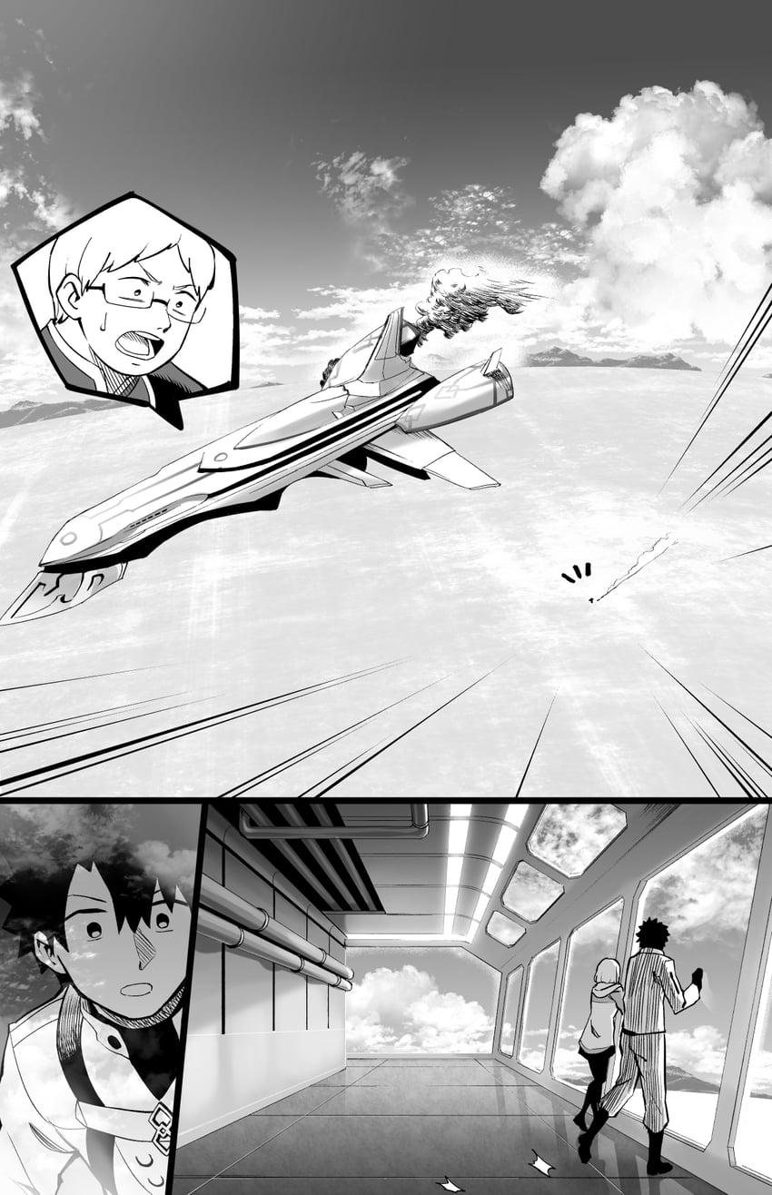 mash kyrielight, fujimaru ritsuka, and jingle abel meuniere (fate and 1 more) drawn by hirunagi